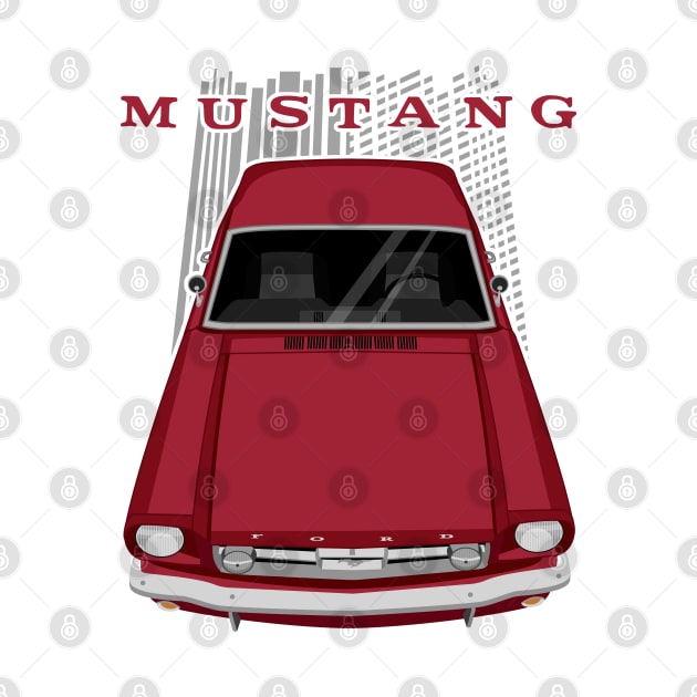 Mustang 1966 - Burgundy by V8social