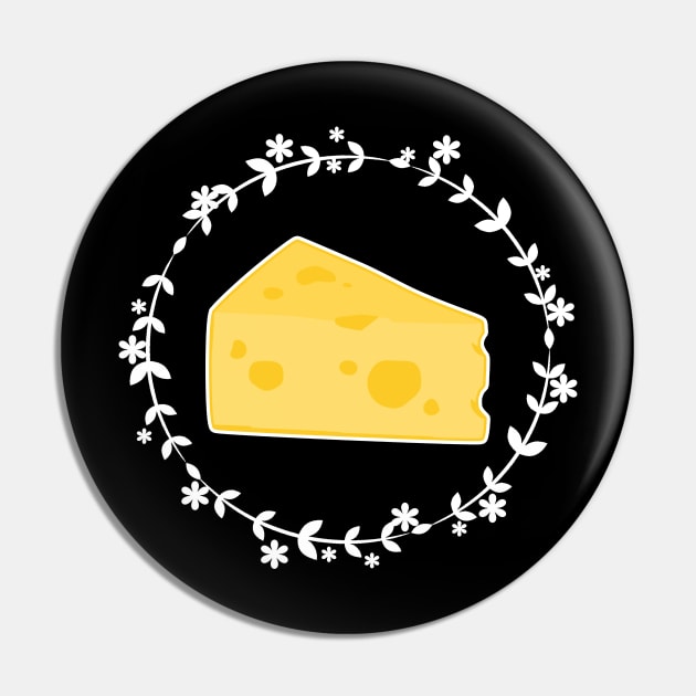 Cheese Pin by LunaMay