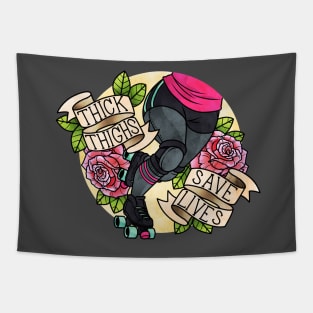 Derby Girl Tapestry