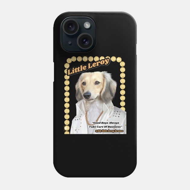 Little Leroy ETA Tribute Artist Taking Care Of Business Phone Case by Long-N-Short-Shop