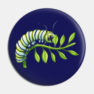 Caterpillar at Work Pin
