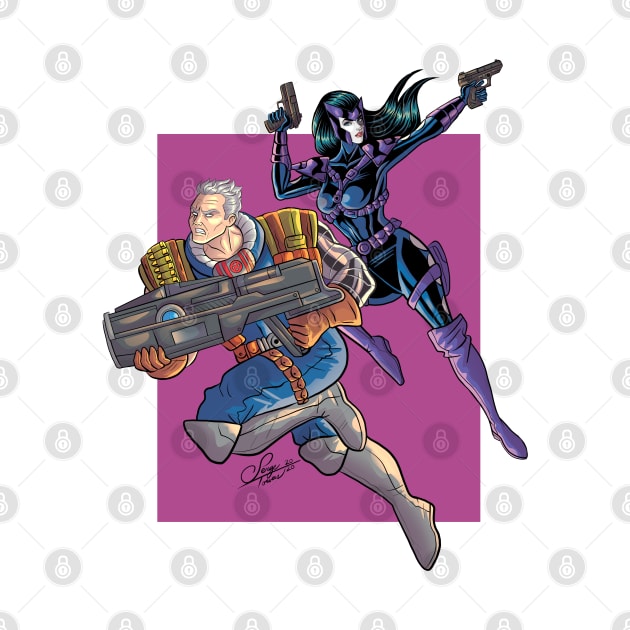 Classic Cable and Domino by sergetowers80