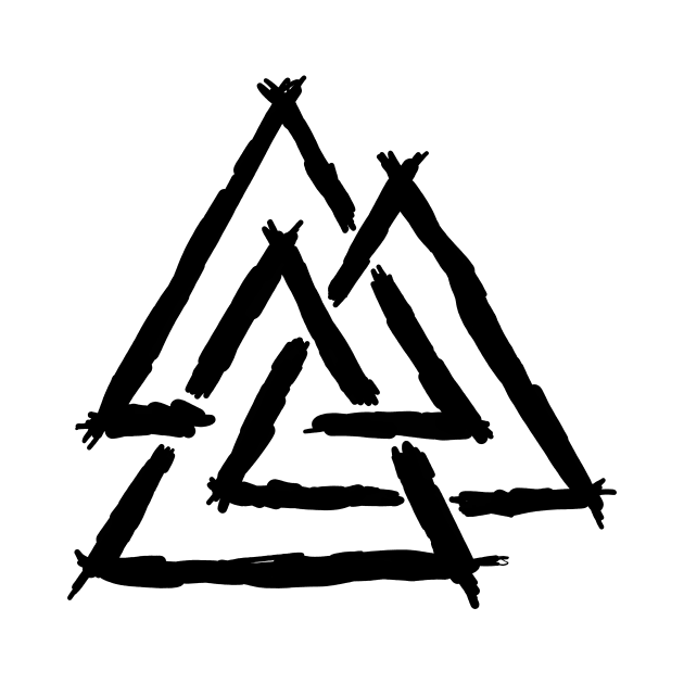 Valknut Norse Symbol by MacSquiddles