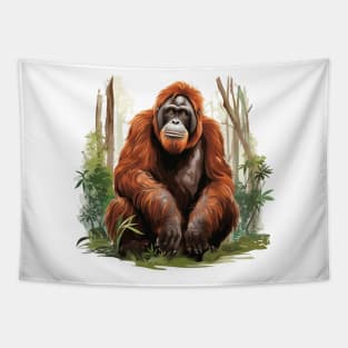 Orangutan Monkey Tapestry