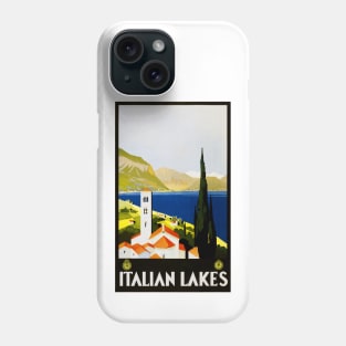 Italian lakes Phone Case