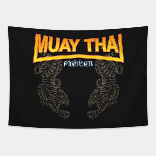 Muay Thai Fighter Tapestry