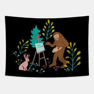 The Creative Sasquatch Tapestry