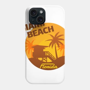 Miami Beach Holiday Shirt Phone Case