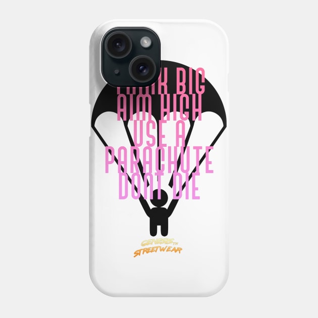 Genesis Streetwear - Parachute Phone Case by retromegahero