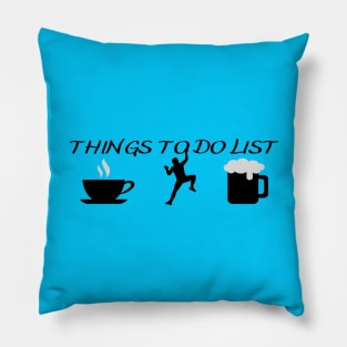 Things To Do List - Rock Climbing Pillow