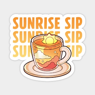 Sunrise Sip Magnet