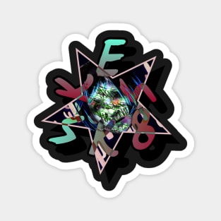 KES SK8 graffiti Magnet