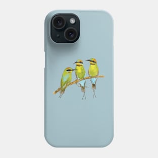 Rainbow Bee Eater Bird Phone Case