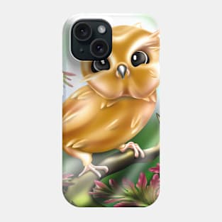 Baby owls art Phone Case