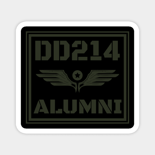 Dd214 Alumni Magnet by Pablo_jkson