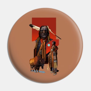 First Nations America Pin