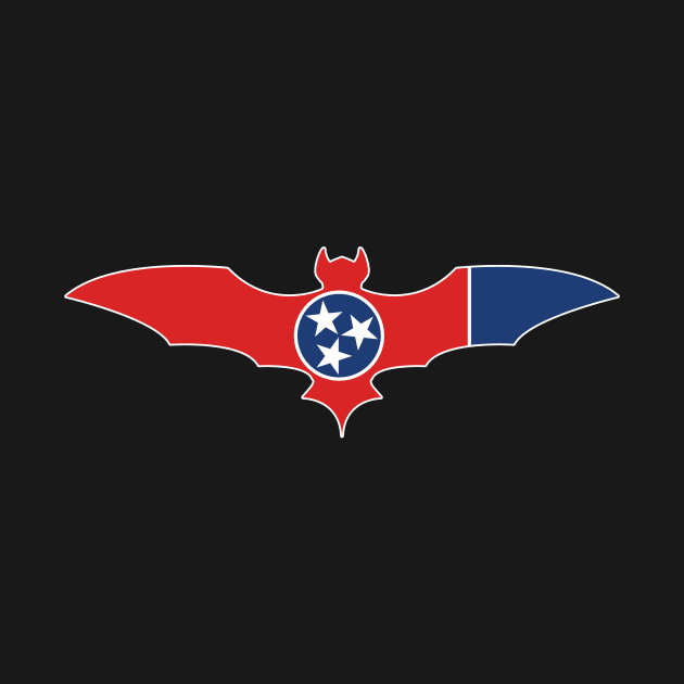 Tennessee Bat Flag by Wickedcartoons