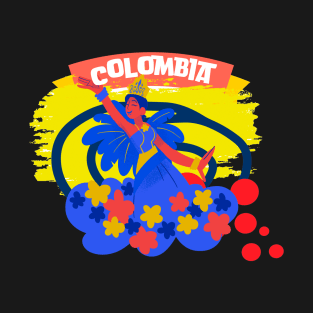 Colorful Shirt of the Queen of Colombia T-Shirt