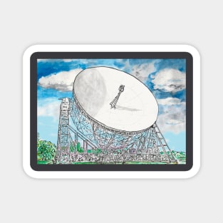 Lovell Telescope at Jodrell Bank Magnet