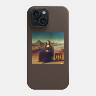 Mona Lisa Full Size Painting Phone Case