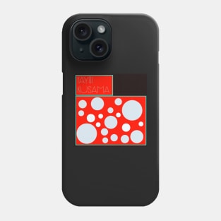 Yayoi Kusama inspired design Phone Case