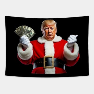 Trump Santa Tapestry