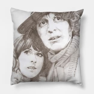Sarah Jane Smith & The Doctor Pillow
