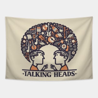 Talking heads 80s music fan design Tapestry