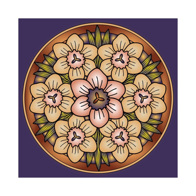 Floral Mandalas 038 (Style:221) by luminousstore