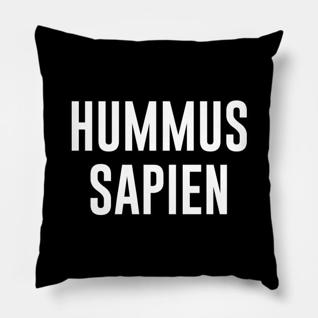 Hummus Sapien Pillow by sunima