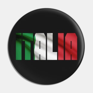 Italy Flag Vintage Italian Pin