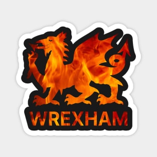 WREXHAM FIERY WELSH DRAIG GOCH II Magnet