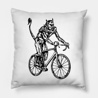 SEEMBO Devil Cycling Bicycle Bicycling Biker Biking Fun Bike Pillow