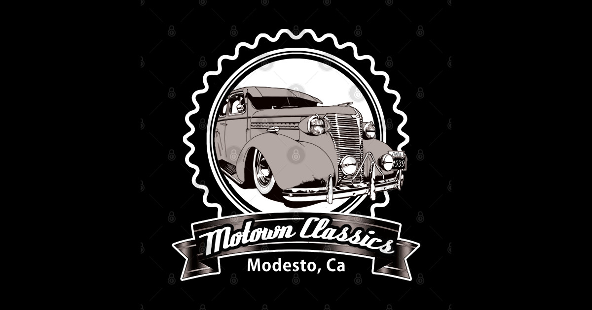 Motown Classics Car Club Master Deluxe Car Sticker TeePublic