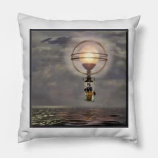 The Steampunk Balloon Pillow