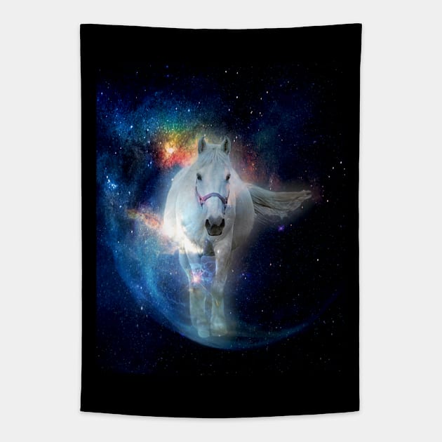 Horse Power Animal Tapestry by Bluepress