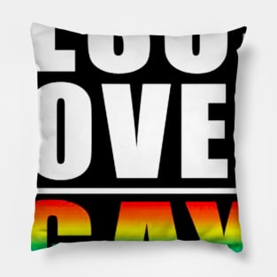 Jesus Loves Gay Costume Gift Pillow