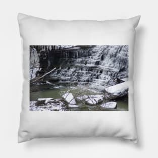 Steps of Albion Falls Pillow