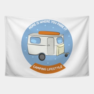 Eriba RV Park Camping Lifestyle Tapestry