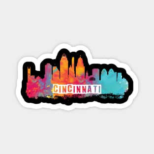 Cincinnati Skyline Magnet