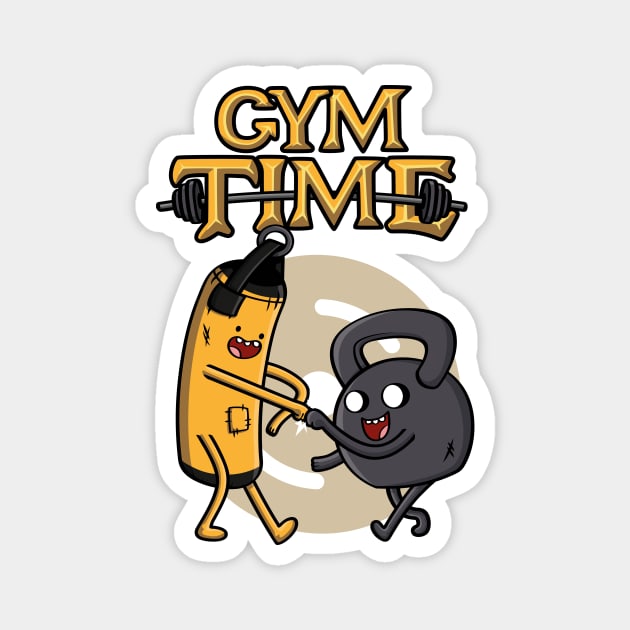 Gym Time Magnet by Olipop