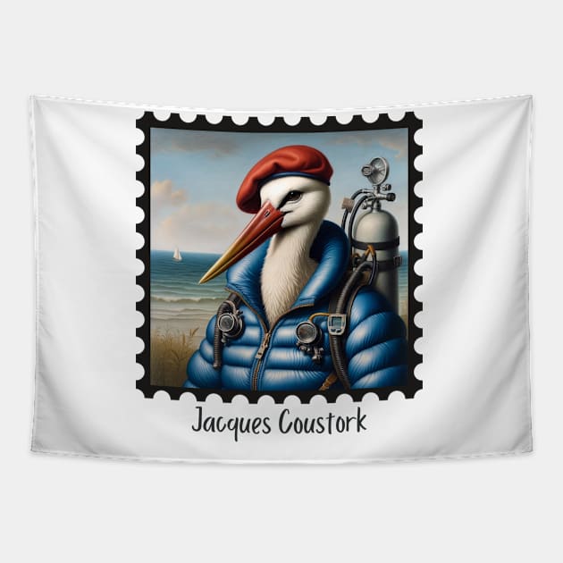 Jacques Coustork Tapestry by EarthisticWear