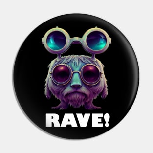 Techno T-Shirt - Rave Organism - Catsondrugs.com - Techno, rave, edm, festival, techno, trippy, music, 90s rave, psychedelic, party, trance, rave music, rave krispies, rave flyer T-Shirt T-Shirt T-Shirt Pin