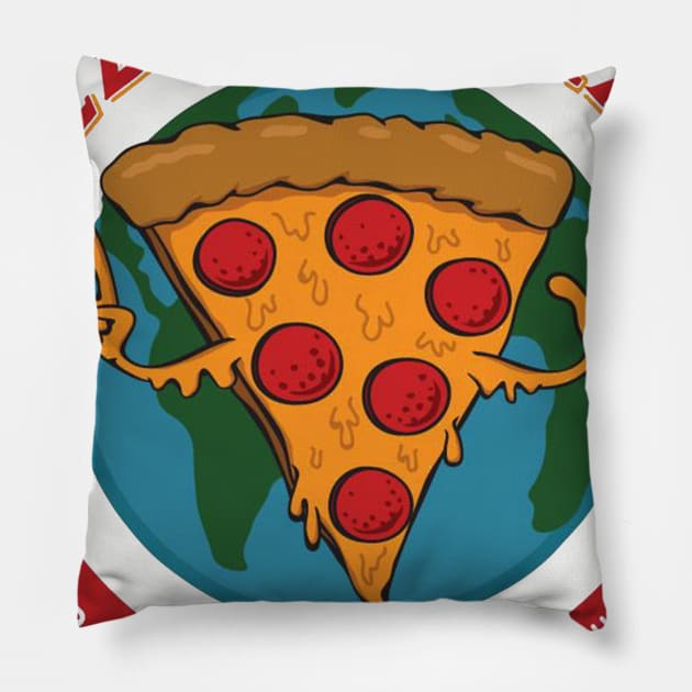 Pizza Therapy Pillow by Pizza Therapy Store 