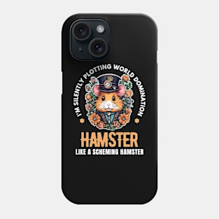 Scheming Hamster Phone Case