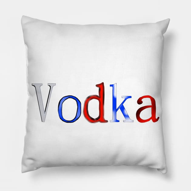 Vodka bitch fucking Pillow by Gabolda1