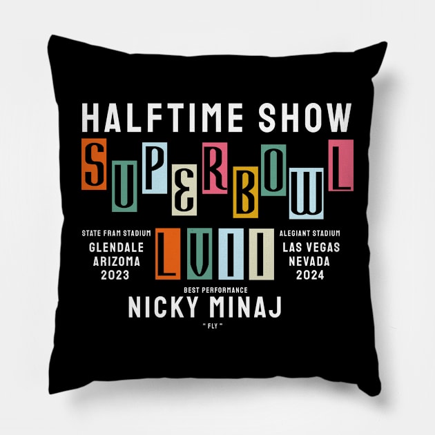 halftime show - fly Pillow by Now and Forever