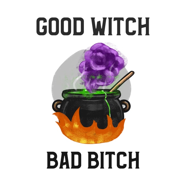 Good Witch, Bad Bitch by Lemon Squeezy design 