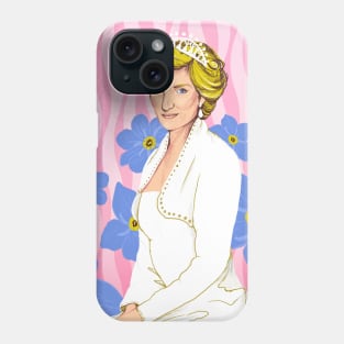 Princess Diana by Cindy Rose Studio Phone Case