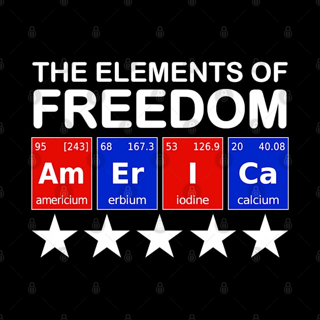 The Element Of Freedom America, Periodic Table Of Elements by powerdesign01